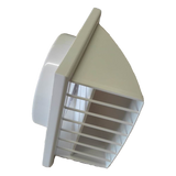 Plastic Cowled Vent with Gravity Flap