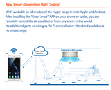 Gree Hyper - Hi-Wall Inverter Air Conditioner (Heat Pump) Smart Wifi Controller, Resource from: https://www.greeonline.com