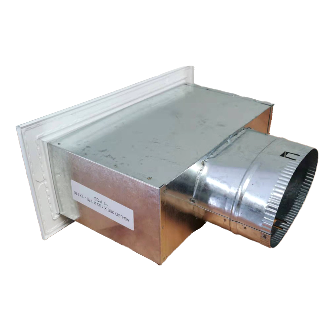 Linear Diffuser Plenums with One Spigot neck size 300/600/800mm ...