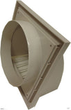 Plastic Cowled Vent with Gravity Flap